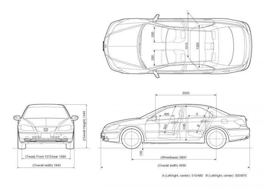  Honda Legend 2004 года  (фото 25 из 68)